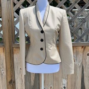 NWT Kate Hill “That’s the Spirit” Dotted Blazer Size 2P
